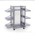 Gondola Clothing Display Racks , Store Garment Display Racks